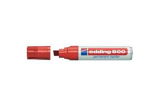 EDDING Markerstifte, Permanent Marker 800 rot