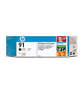 HP Tintenpatrone, schwarz matt, Nr. 91 Multipack, 3 x 775ml