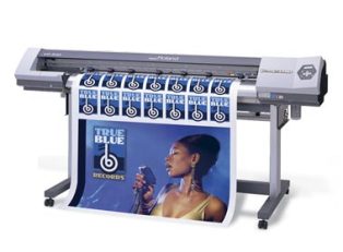 Roland Druck- und Schneidplotter, ECO-SOL Tinte, Druck/Schneidebreite max: 73.5cm