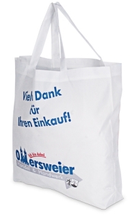 Sublimation - Tragetaschen, Einkaufstasche, weiss, mit Henkel