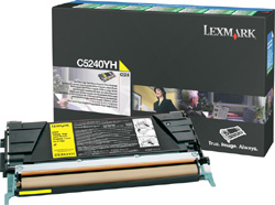 Lexmark Toner, yellow, 5'000 Seiten