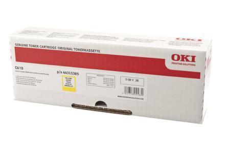 OKI Toner, yellow, 6'000 Seiten